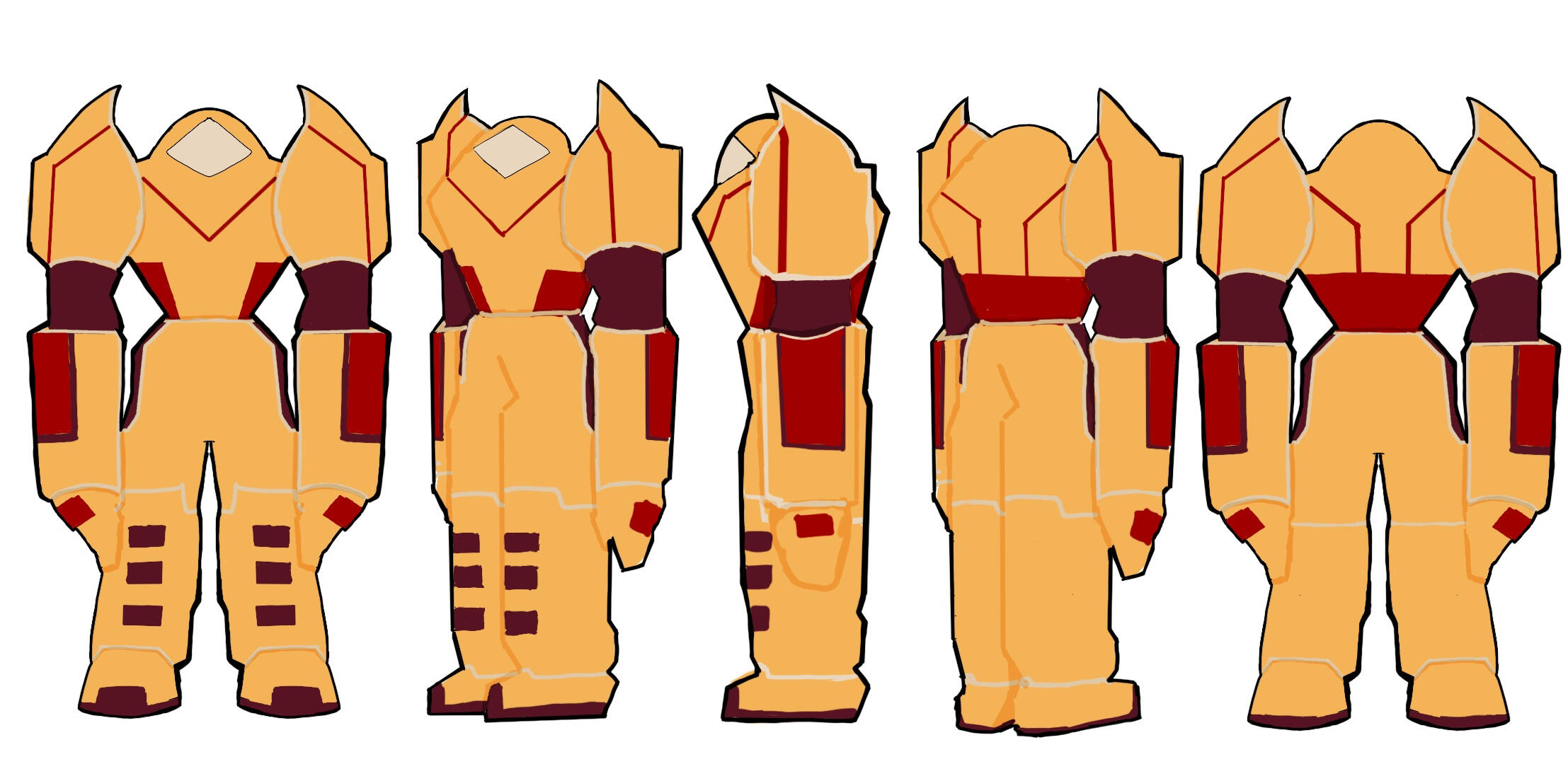 Mech turnaround
